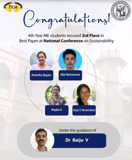 Anamika Ajayan, Megha B, Sriya C Raveendran, Bilal Muhammed